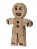 boyhood GINGERBREAD Figurka Drewniana Piernikowy Ludzik 30 cm Dąb Naturalny